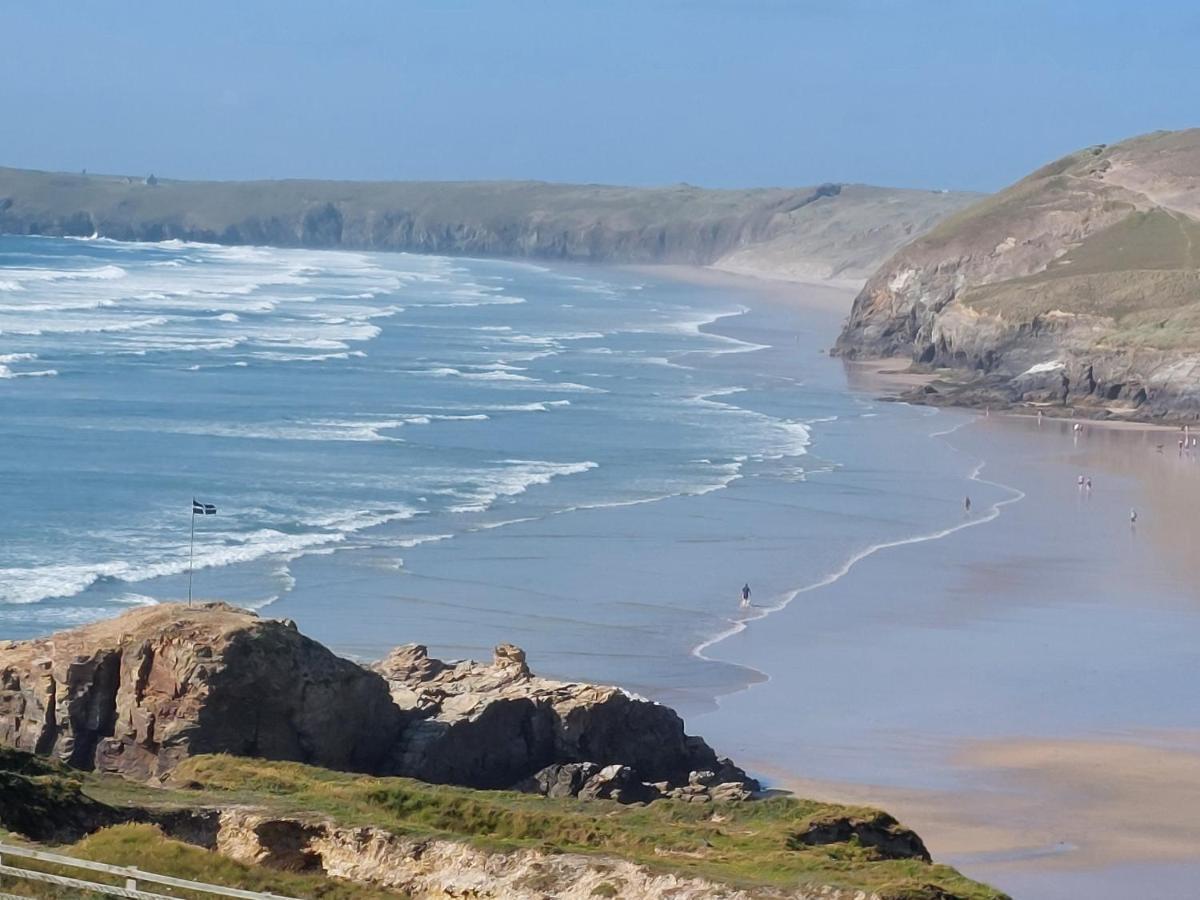 Two Bedroom Cottage - Country Lane -10 Min Walk To Perranporth Beach Exteriör bild
